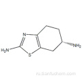 2,6-бензотиазоледиамин, 4,5,6,7-тетрагидро -, (57193416,6S) CAS 106092-09-5